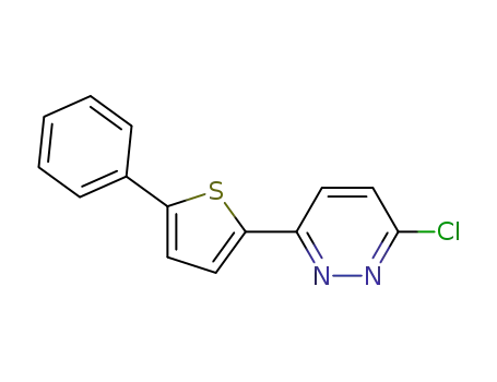 3-chloro-6-(5-phenylthiophen-2-yl)pyridazine