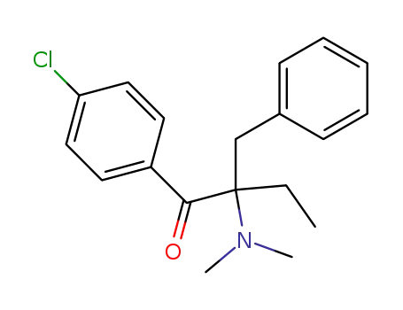 2-benzyl-1-(4-chlorophenyl)-2-(dimethylamino)-butan-1-one