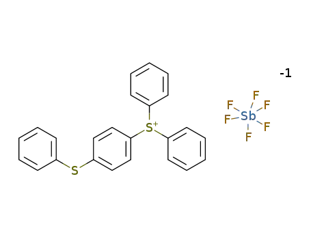 4-thiophenoxyphenyl(diphenyl)sulfonium hexafluoroantimonate