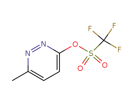 Trifluoromethanesulfonic acid 6-methylpyridazine-3-yl ester