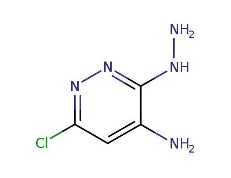 4-amino-6-chloro-3-hydrazinopyridazine